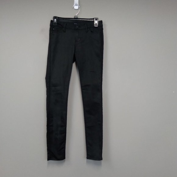 CELEBRITY Pink Black Skinny Jeans Juniors Size 3 - Picture 11 of 11